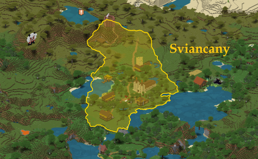 Map of Belrunia Map of Belrunia