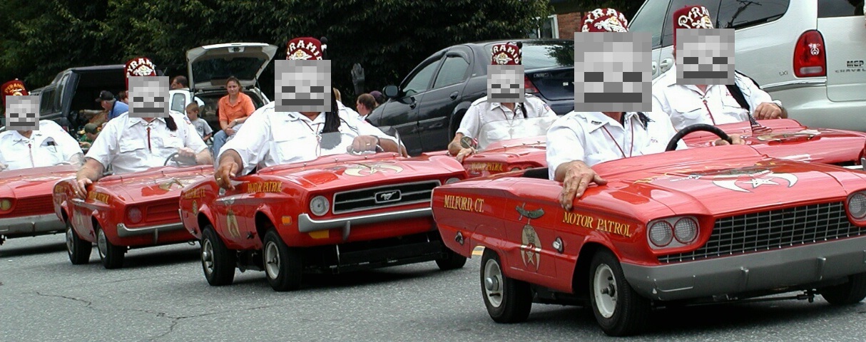 The White Skull Society at the first gathering in NB