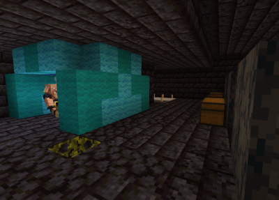 A small shrine and a small camp